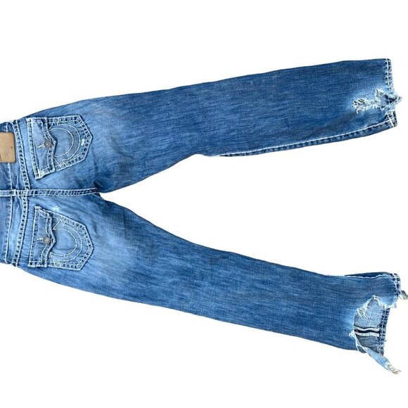 True Religion Jeans Size 30 RICKY SUPER T Blue - Picture 7 of 9